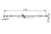 BOSCH 1 987 477 902 Cable, parking brake